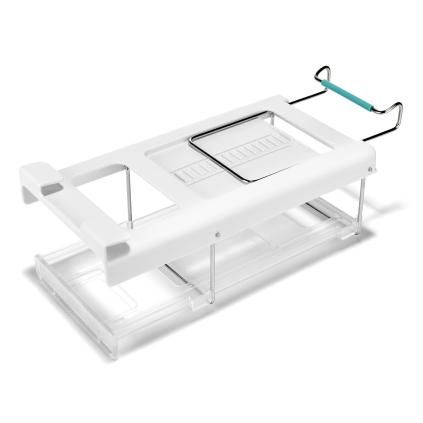 227445 drzak plechovek do lednice fridgestore 8500007 27 cm bila plast joseph joseph