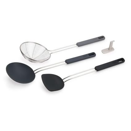 227811 kuchynske nacini nest fusion wok 10576 sada 3 ks nerezova ocel silikon joseph joseph