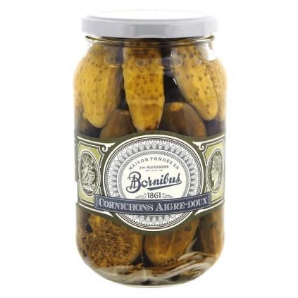 228078 okurky 900 g sladkokysele bornibus