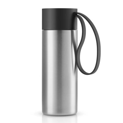 228487 cestovni hrnek to go 350 ml cerna nerezova ocel eva trio