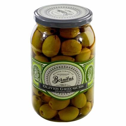 228147 zelene olivy 950 g recke vypeckovane bornibus