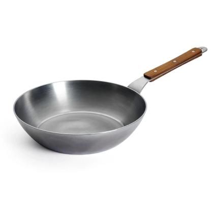 228586 panev na sote carbon steel 28 cm ocel woll
