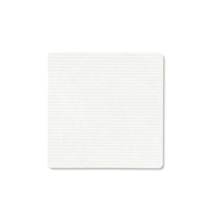 228693 podtacek square corduroy 10 x 10 cm cista bila kuze lind dna