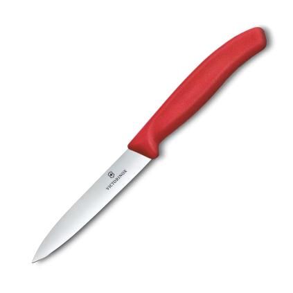 229152 orezavaci nuz swiss classic 10 cm cervena plast victorinox