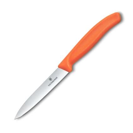 229170 orezavaci nuz swiss classic 10 cm oranzova plast victorinox