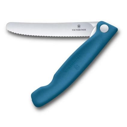 229434 kapesni nuz swiss classic 11 cm vroubkovany modra plast victorinox