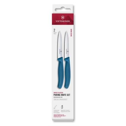 229356 sada nozu swiss classic 10 cm sada 2 ks modra plast victorinox
