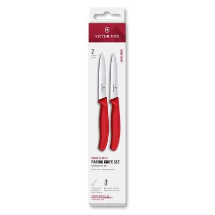 229311 sada nozu swiss classic 10 cm sada 2 ks cervena plast victorinox