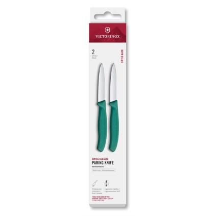 229476 sada nozu swiss classic 8 cm sada 2 ks zelena plast victorinox