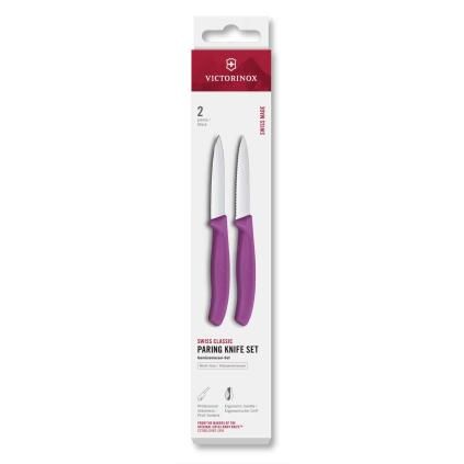 229371 sada nozu swiss classic 8 cm sada 2 ks fialova plast victorinox