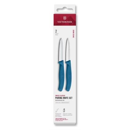 229362 sada nozu swiss classic 8 cm sada 2 ks modra plast victorinox