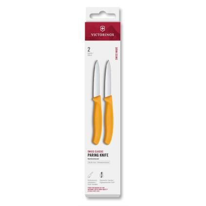 229464 sada nozu swiss classic 8 cm sada 2 ks zluta plast victorinox
