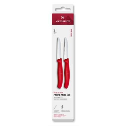 229494 sada nozu swiss classic 8 cm sada 2 ks cervena plast victorinox
