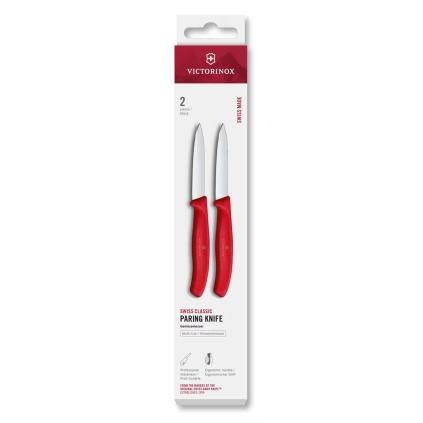 229470 sada nozu swiss classic 8 cm sada 2 ks cervena plast victorinox