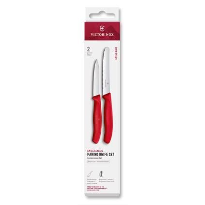 229320 sada nozu swiss classic 8 a 11 cm sada 2 ks cervena plast victorinox