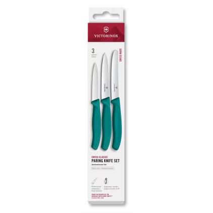229503 sada nozu swiss classic sada 3 ks zelena plast victorinox