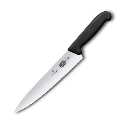 229149 kucharsky nuz fibrox 22 cm cerna plast victorinox