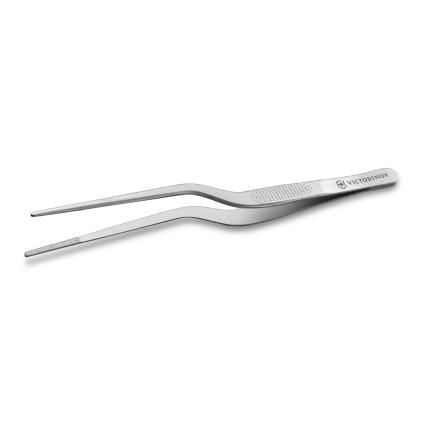 229122 kuchynska pinzeta 16 cm zahnuta stribrna nerezova ocel victorinox