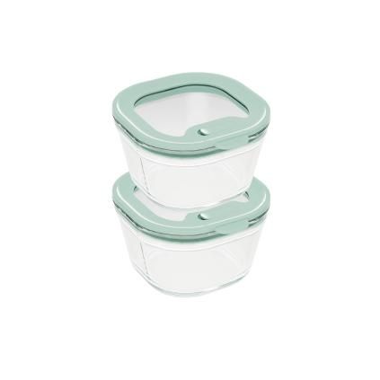 229020 zapekaci misa pkv 087 240 ml sada 2 ks sklo silikon pebbly