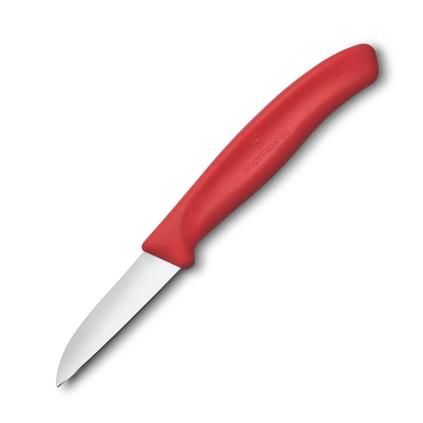 229137 orezavaci nuz swiss classic 6 cm cervena plast victorinox