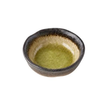 229546 miska na omacku 8 cm 50 ml limetkove zelena keramika mij
