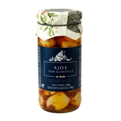 230017 cesnek 244 ml s chilli v oleji garden delights