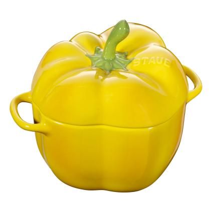 141395 hrnec ve tvaru papriky 0 45 l zluta staub