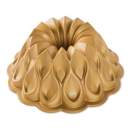 152111 forma na babovku koruna crown bundt zlata nordic ware