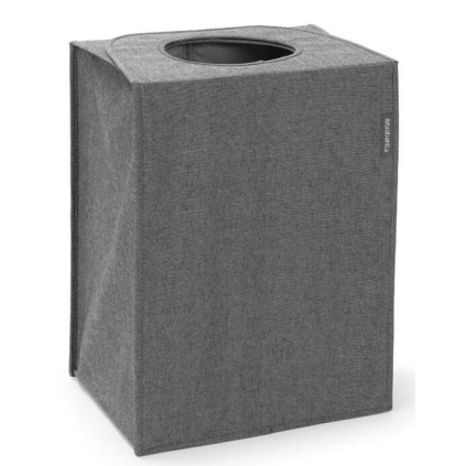 179441 taska na pradlo obdelnik brabantia tmave sedy melir 55 l 1