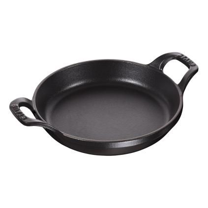 141206 kulaty litinovy mini pekac cerny o 12 cm staub