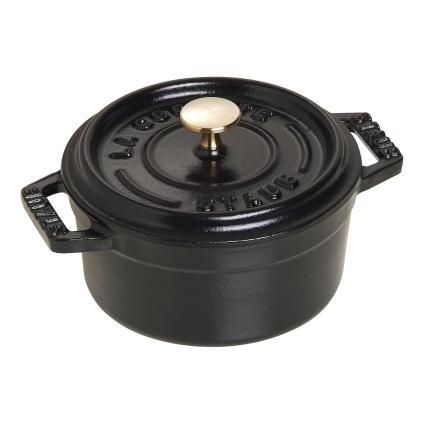 140738 kulaty hrnec cerna o 10 cm staub