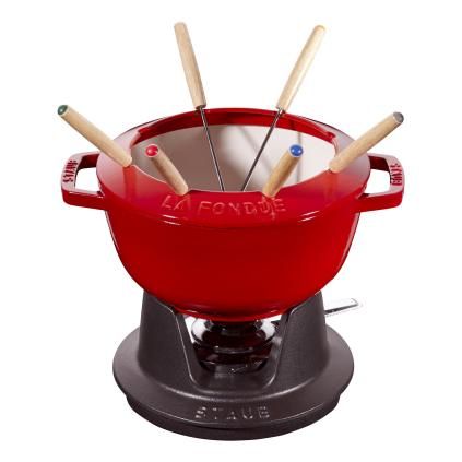 141311 set na fondue visnovy o 18 cm staub