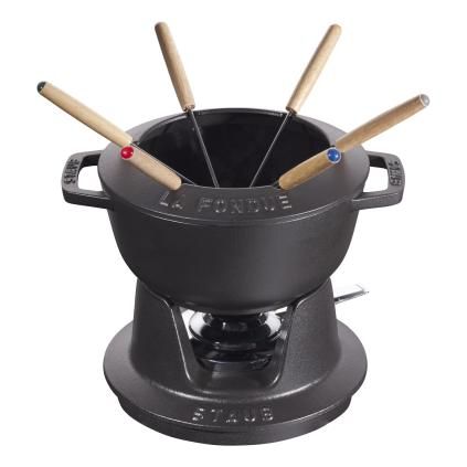 141308 set na fondue cerny o 16 cm staub