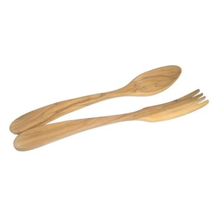 228882 salatove nacini 35 cm sada 2 ks hneda olivove drevo lion sabatier