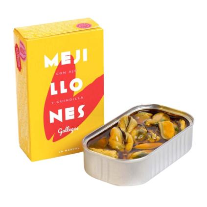 230050 musle 120 ml 12 16 ks v pikantni cesnekove omacce la narval