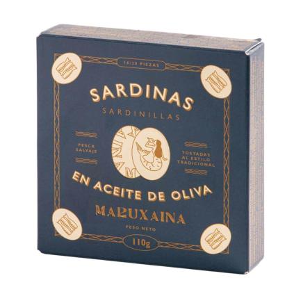230098 sardinky 120 ml male 16 20 ks v olivovem oleji maruxaina