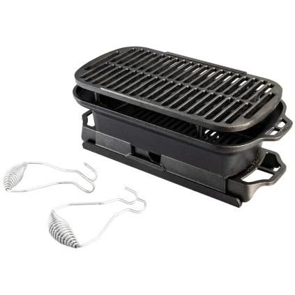 226821 stolni gril na uhli sportsman s pro 42 cm litina lodge