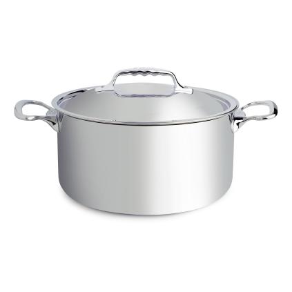 128711 hrnec o 20 cm affinity s nerezovou poklici de buyer