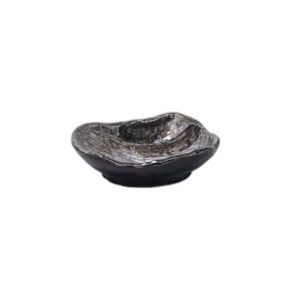 231529 miska na omacku shiranami 9 cm 60 ml cerna keramika mij