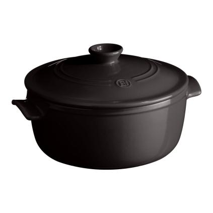 203178 hrnec kulaty s poklici v 4 l antracitovy charcoal