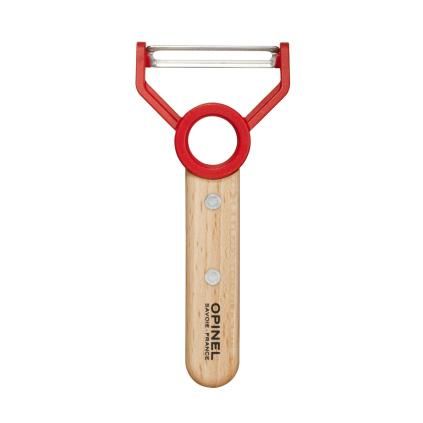 232177 6 skrabka na zeleninu le petit chef cervena bukove drevo opinel