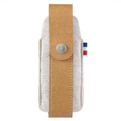 232327 ochranne pouzdro na nuz outdoor m hneda recyklovana kuze opinel