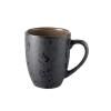 Mug à thé, set de 4 pc, noir, Bitz
