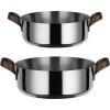 Faitout EDO 24 cm, acier inoxydable, Alessi