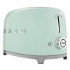 Grille-pain TSF01PGEU, 2 tranches, vert pastel, Smeg