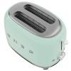 Grille-pain TSF01PGEU, 2 tranches, vert pastel, Smeg