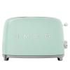 Grille-pain TSF01PGEU, 2 tranches, vert pastel, Smeg