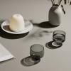 Verre à eau FLOW, set de 2 pc, 220 ml, smoke, Blomus