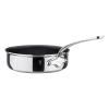 Sauteuse ECLIPSE 20 cm, surface antiadhésive, poignée en acier inoxydable, Mauviel