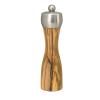 Moulin à sel FIDJI 20 cm, bois d'olivier/acier inoxydable, Peugeot